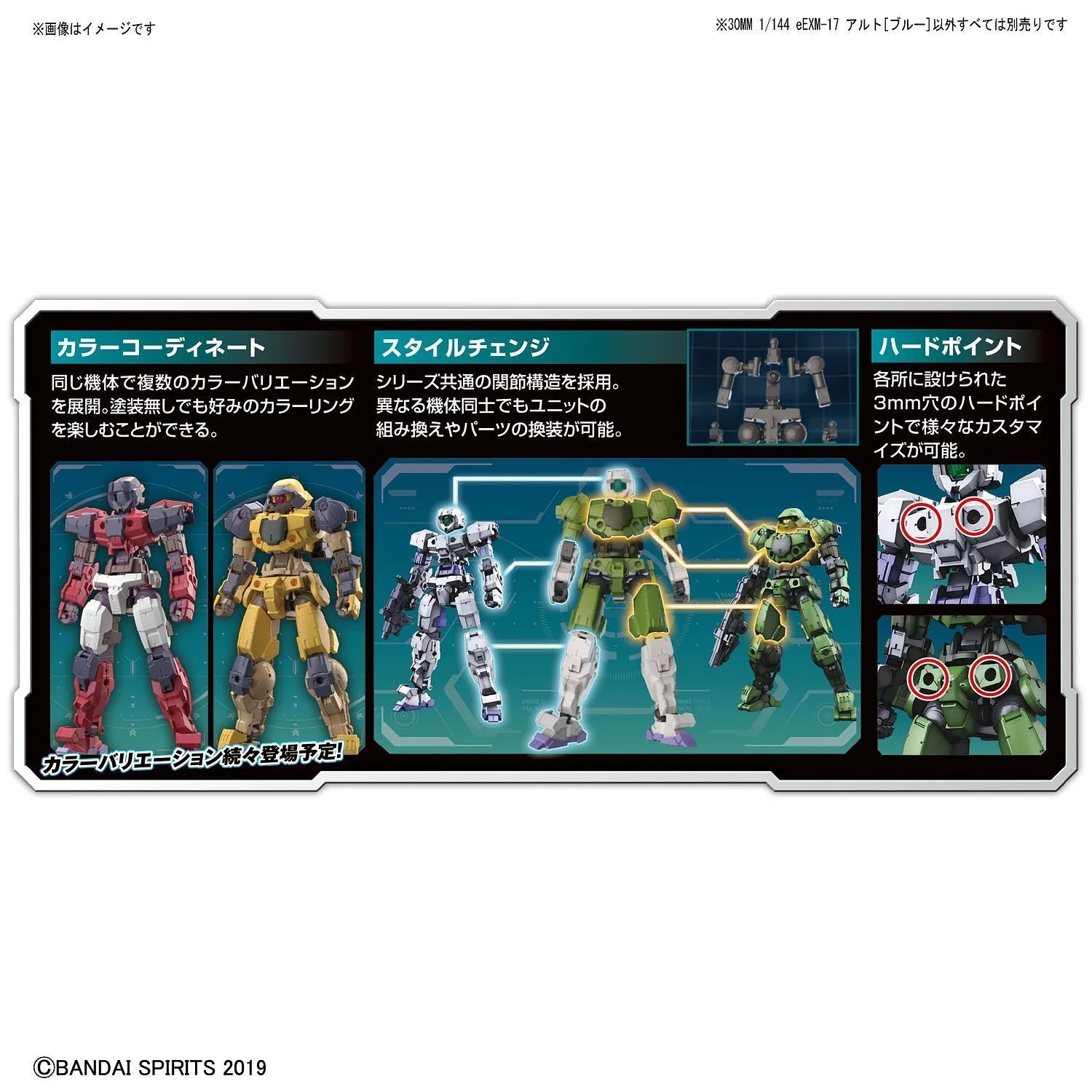 1/144 30MM EEMX-17 ALTO (BLUE) - Image 10