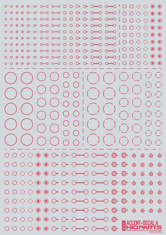 Accent Decal A Pink(1pc) - Image 3