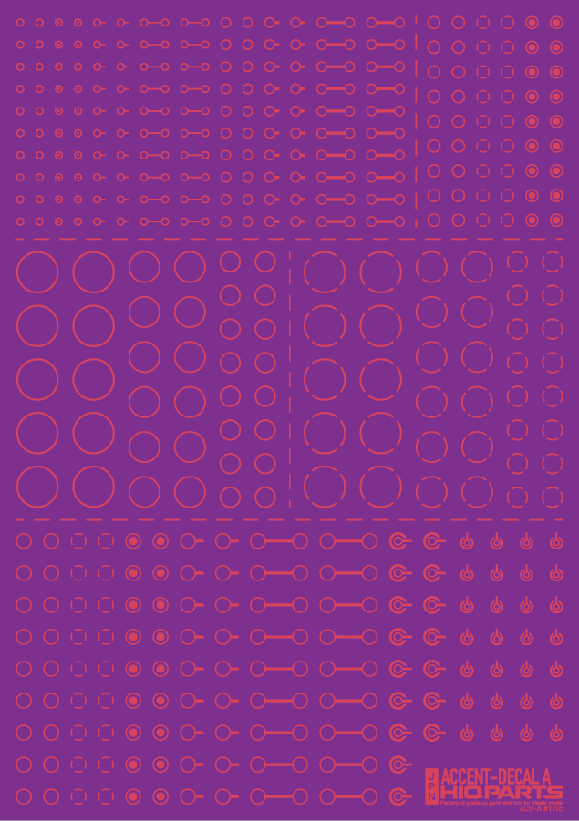Accent Decal A Pink(1pc) - Image 4