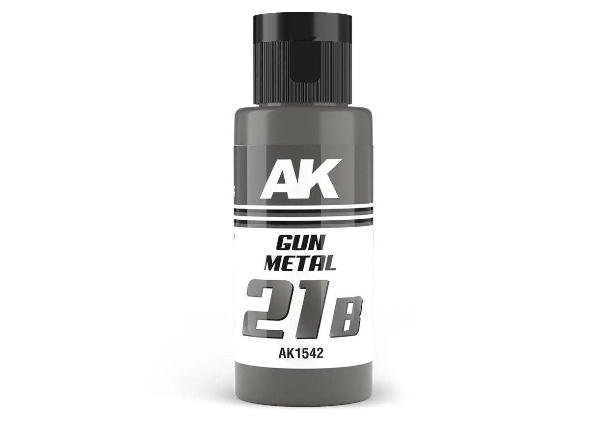 AK Interactive Dual Exo 21B - Gun Metal 60ml