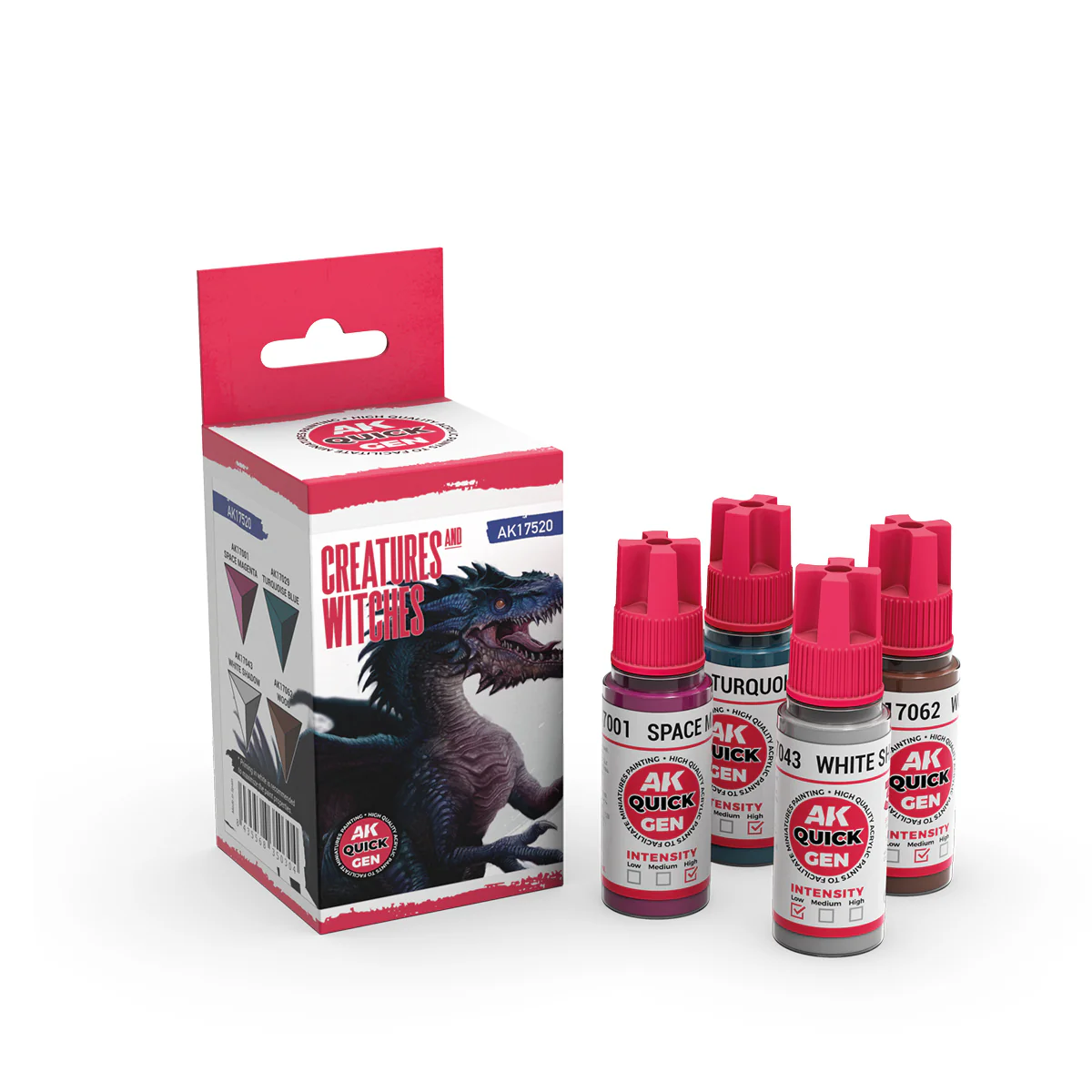 AK Interactive Quick Gen - Creatures And Witches (Set) - Image 2