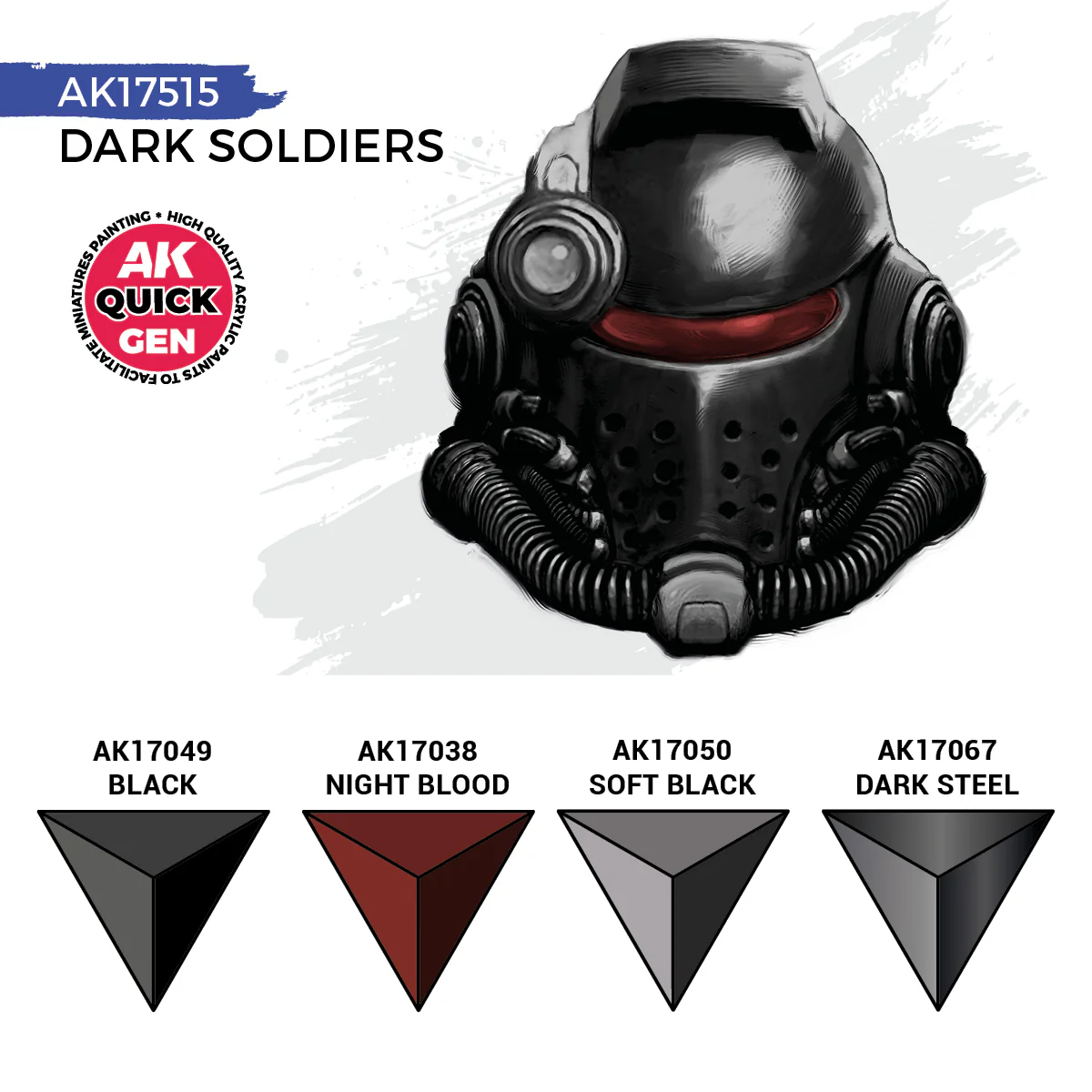 AK Interactive Quick Gen - Dark Soldiers (Set) - Image 3