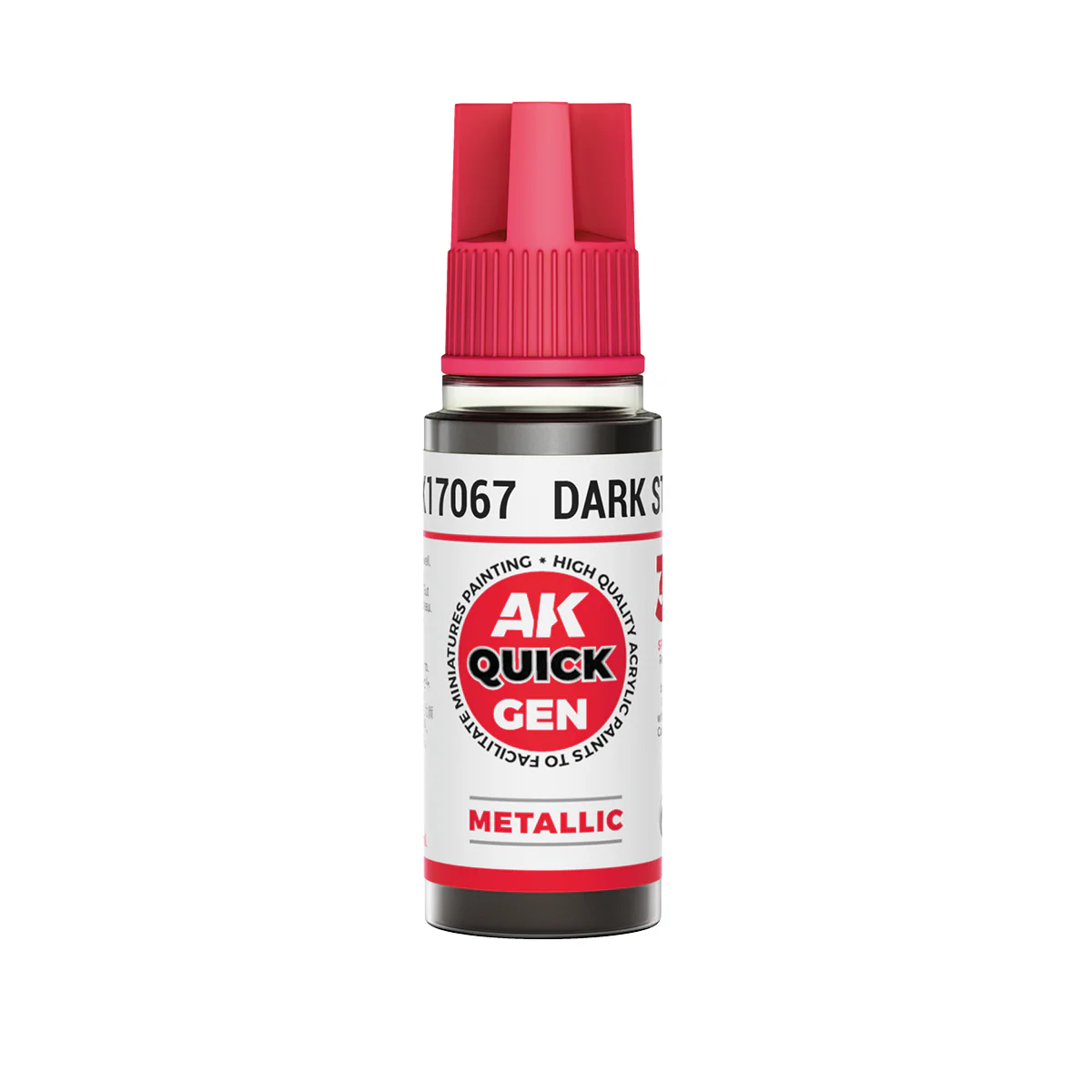 AK Interactive Quick Gen - Dark Steal 18 ml