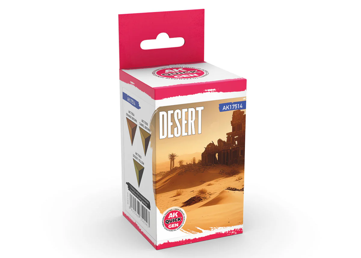 AK Interactive Quick Gen - Desert (Set)