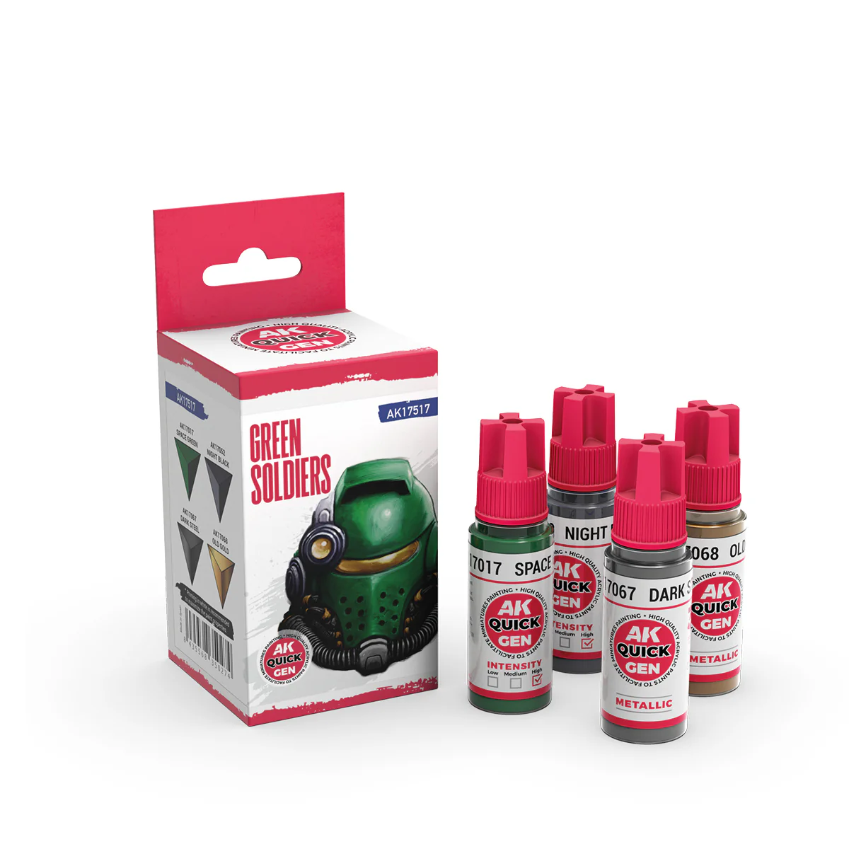 AK Interactive Quick Gen - Green Soldiers (Set) - Image 2