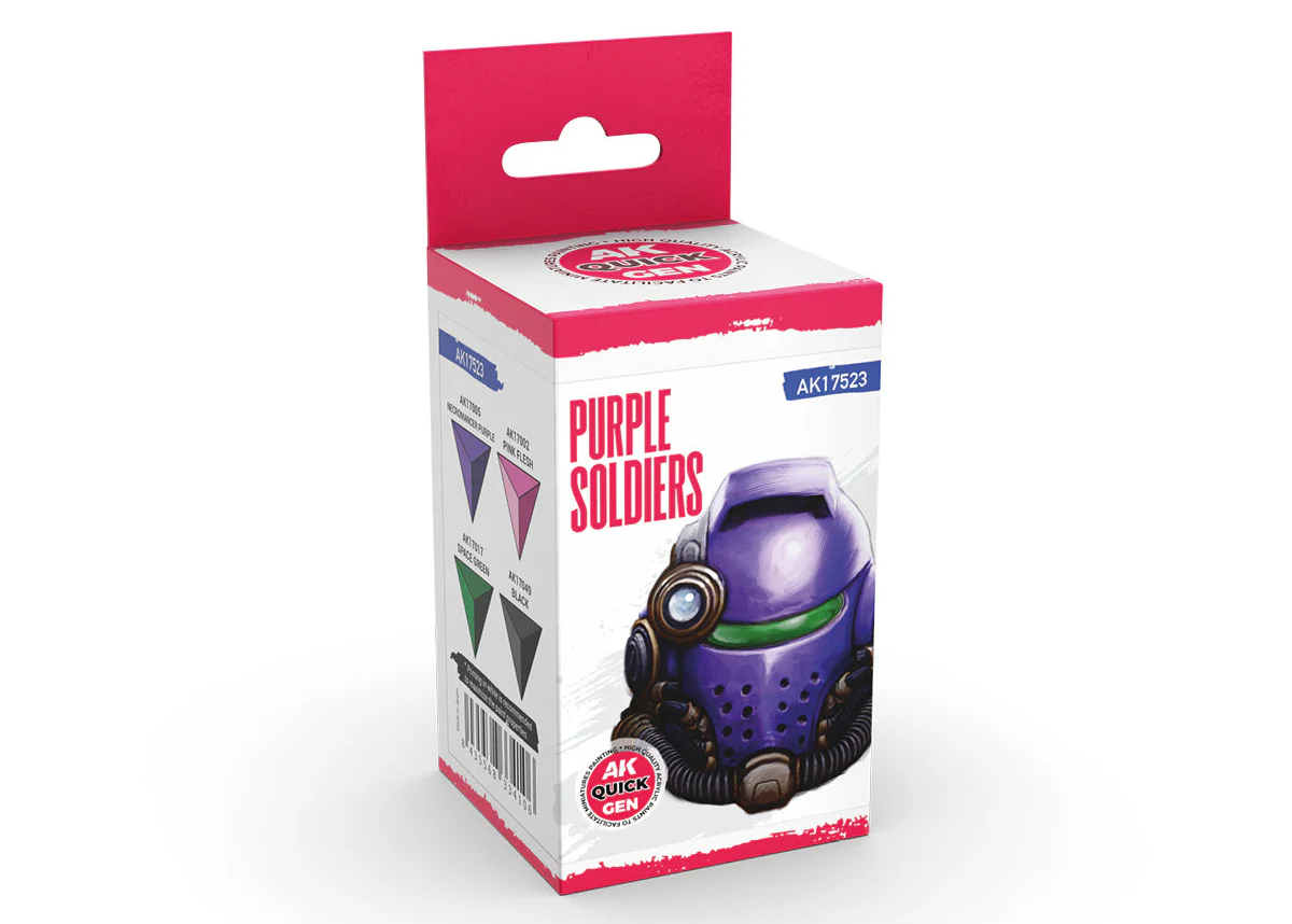 AK Interactive Quick Gen - Purple Soldiers (Set)