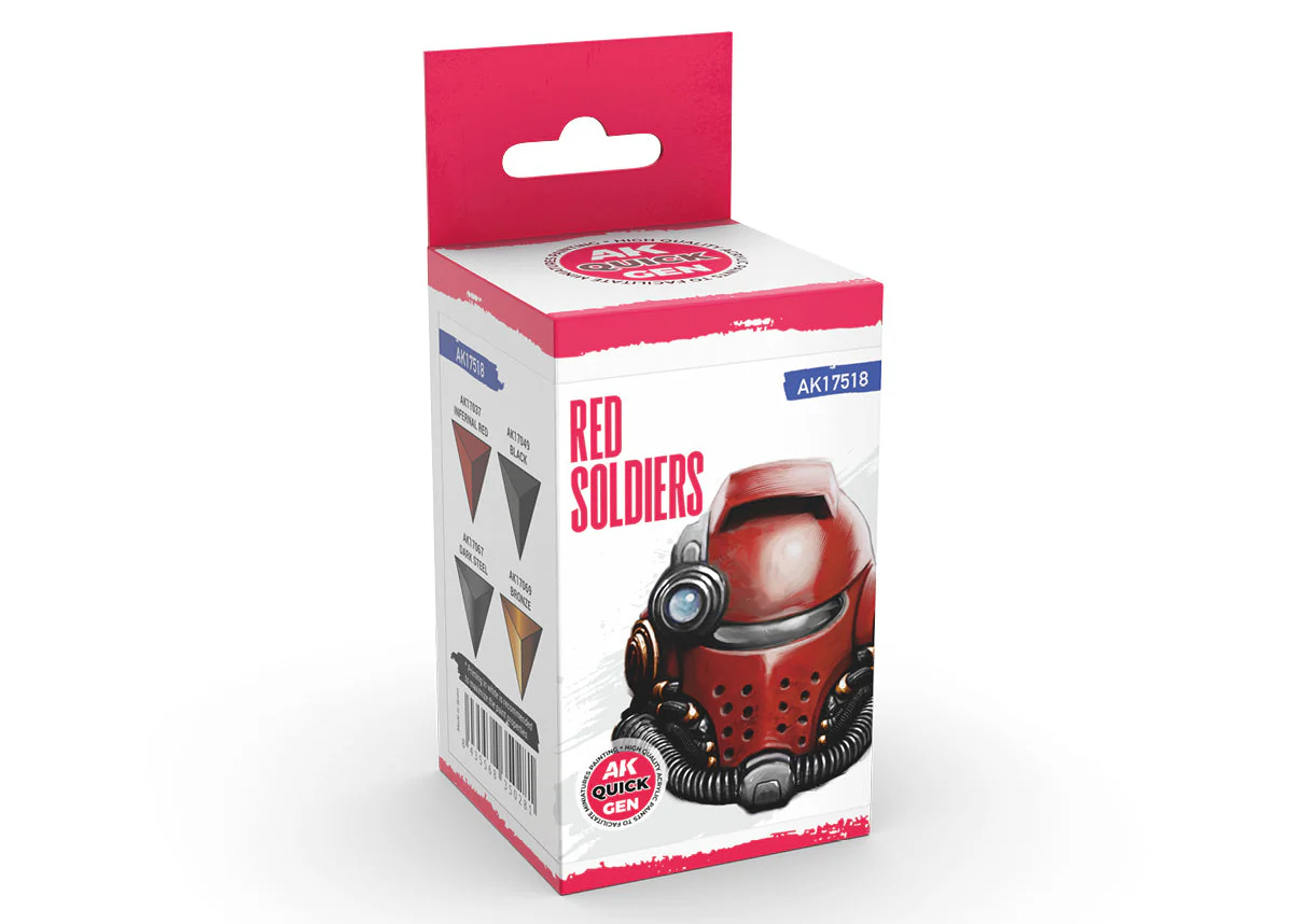 AK Interactive Quick Gen - Red Soldiers (Set)