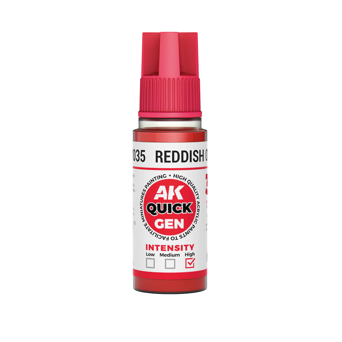 AK Interactive Quick Gen - Reddish Orange 18 ml