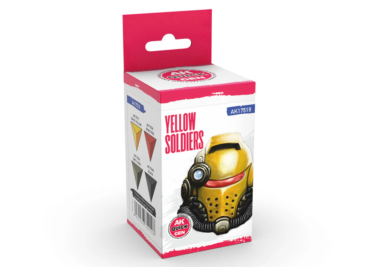 AK Interactive Quick Gen - Yellow Soldiers (Set)
