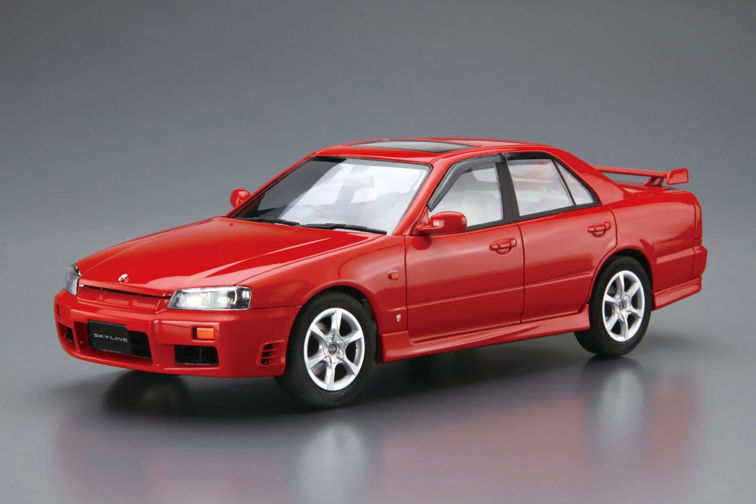 Aoshima 1/24 NISSAN ER34 SKYLINE 25GT-X TURBO '98 / 25GT TURBO '01 - Image 2