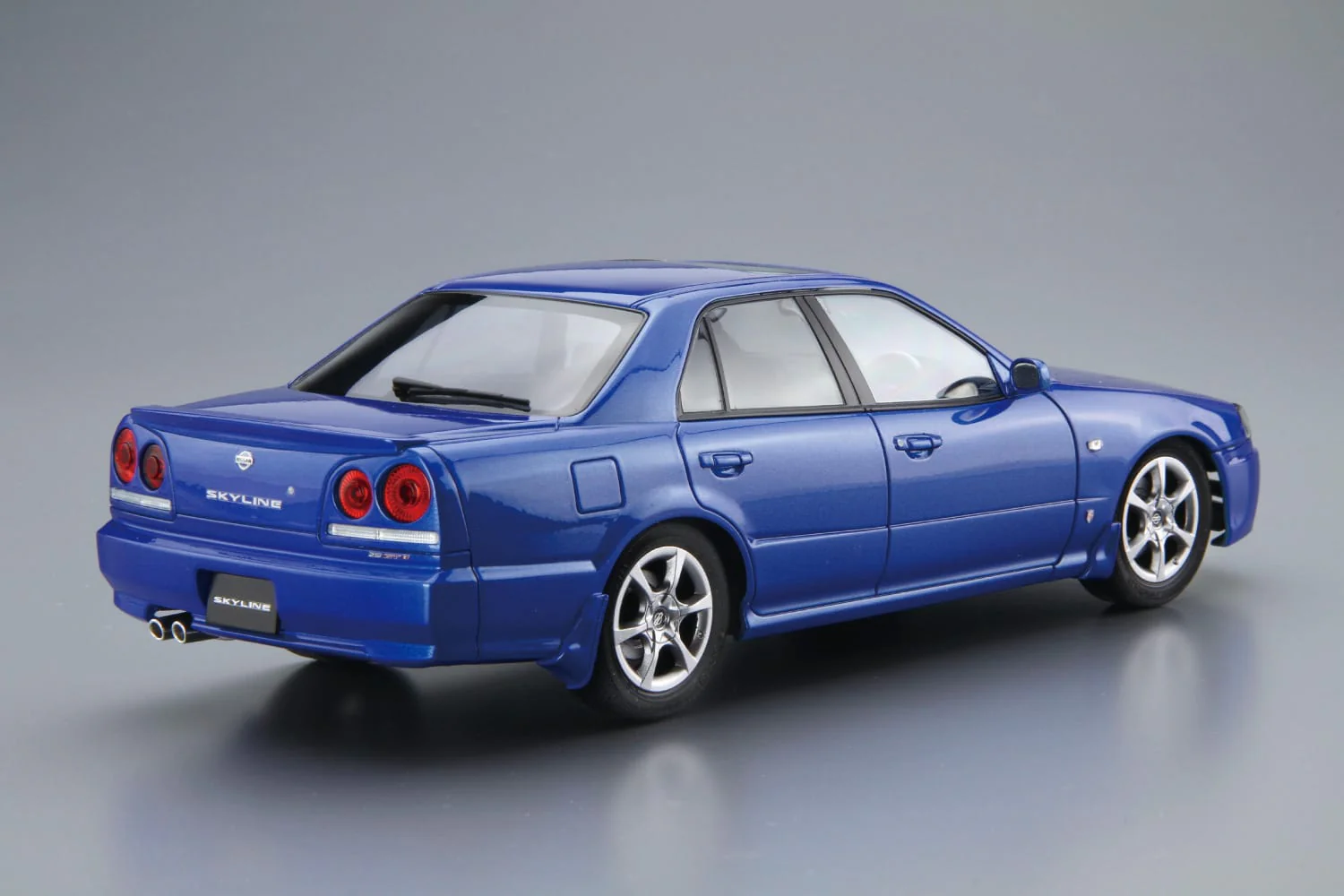 Aoshima 1/24 NISSAN ER34 SKYLINE 25GT-X TURBO '98 / 25GT TURBO '01 - Image 5