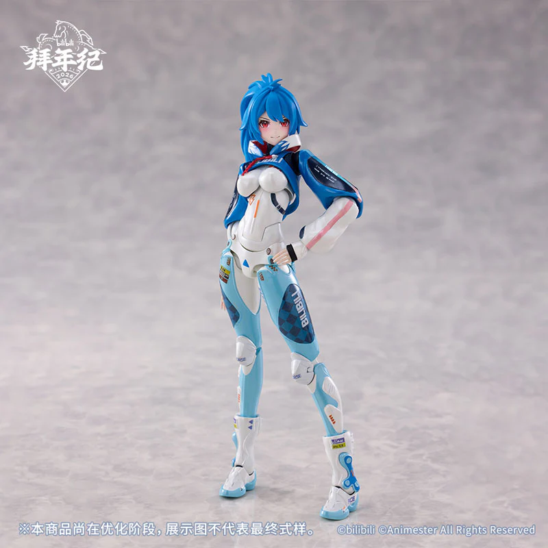 2233 Speed Slipstream Bilibili 22 (Bainianji Motorcycle Ver.) 1/12 Scale Action Figure Set - Image 13