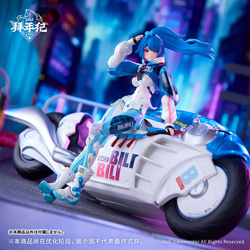 2233 Speed Slipstream Bilibili 22 (Bainianji Motorcycle Ver.) 1/12 Scale Action Figure Set - Image 17