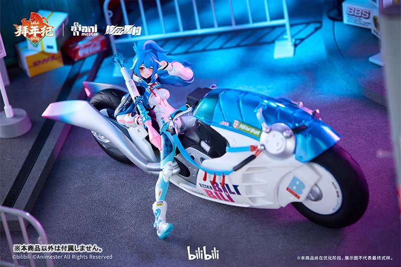 2233 Speed Slipstream Bilibili 22 (Bainianji Motorcycle Ver.) 1/12 Scale Action Figure Set - Image 6