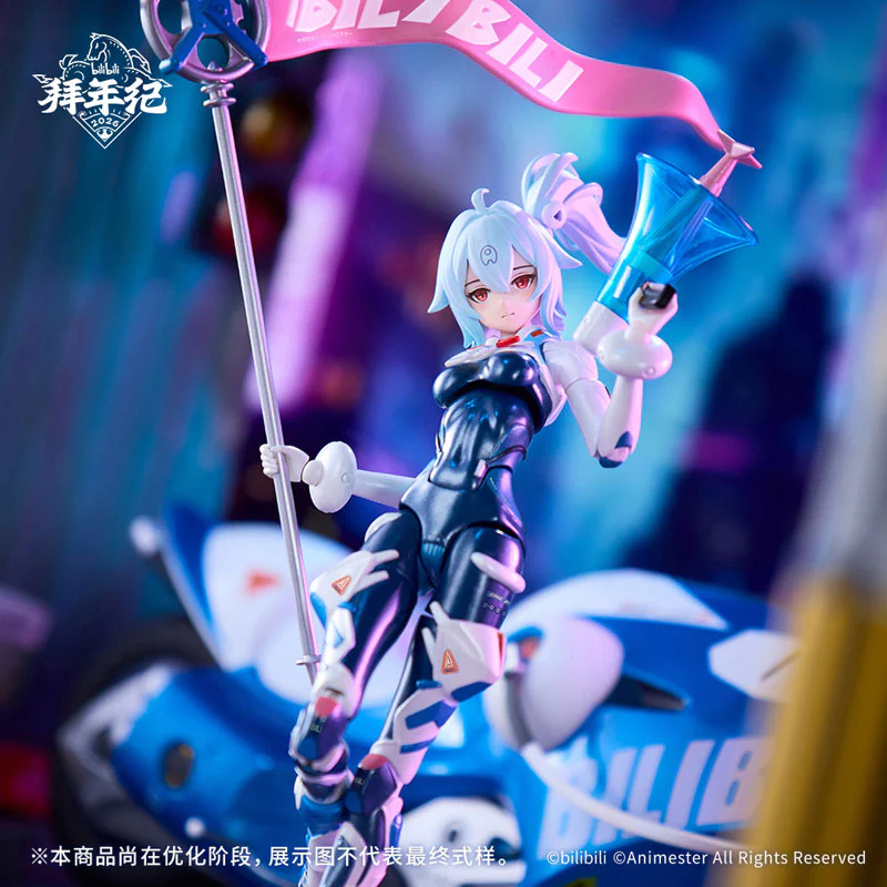 2233 Speed Slipstream Bilibili 33 (Bainianji Motorcycle Ver.) 1/12 Scale Action Figure Set - Image 16
