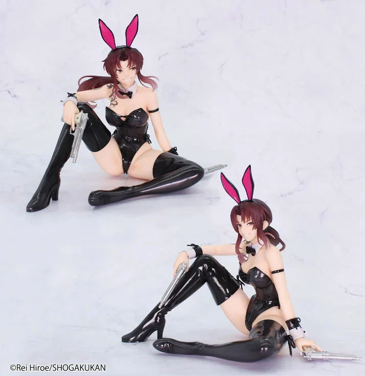 Black Lagoon One-Seventh Carat Revy (Bunny Ver.) 1/7 Scale Figure - Image 5