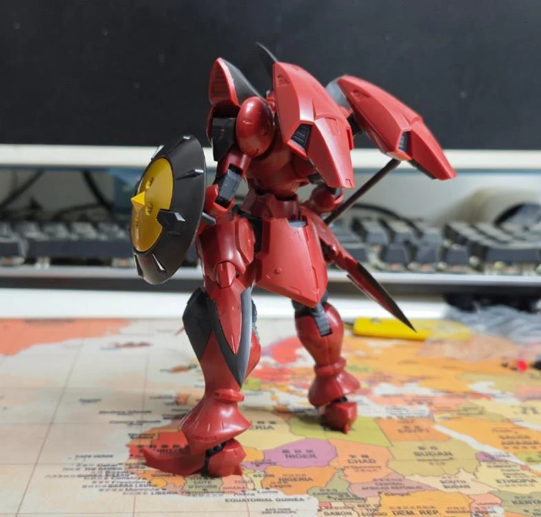 Chief Continent Super Dynamic Cavalry Actaeon Earth Red Knight (New Year Special Color) Action Figure - Image 2
