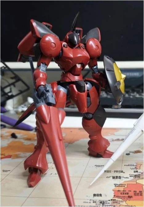 Chief Continent Super Dynamic Cavalry Actaeon Earth Red Knight (New Year Special Color) Action Figure - Image 3