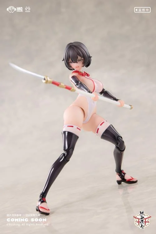 Combat Priestess Kikyou Uefuji 1/12 Scale Action Figure (With Bonus) - Image 10