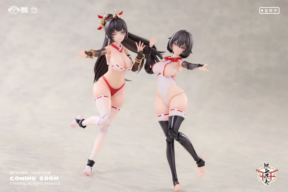 Combat Priestess Kikyou Uefuji 1/12 Scale Action Figure (With Bonus) - Image 14