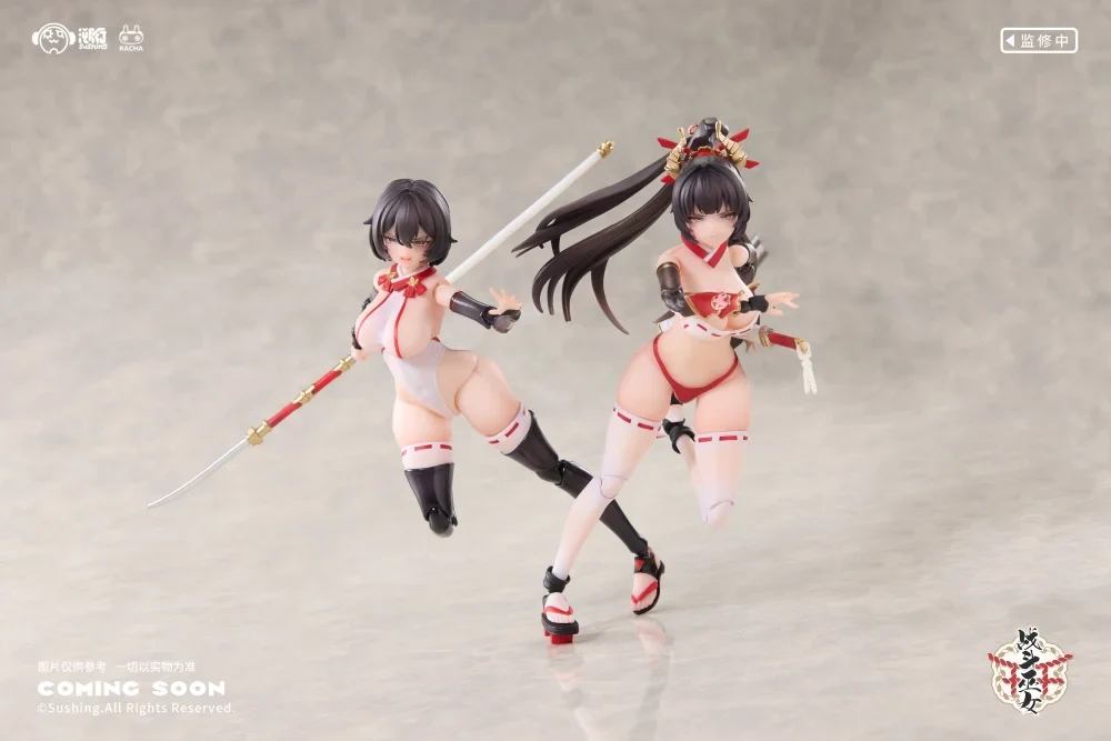 Combat Priestess Kikyou Uefuji 1/12 Scale Action Figure (With Bonus) - Image 15