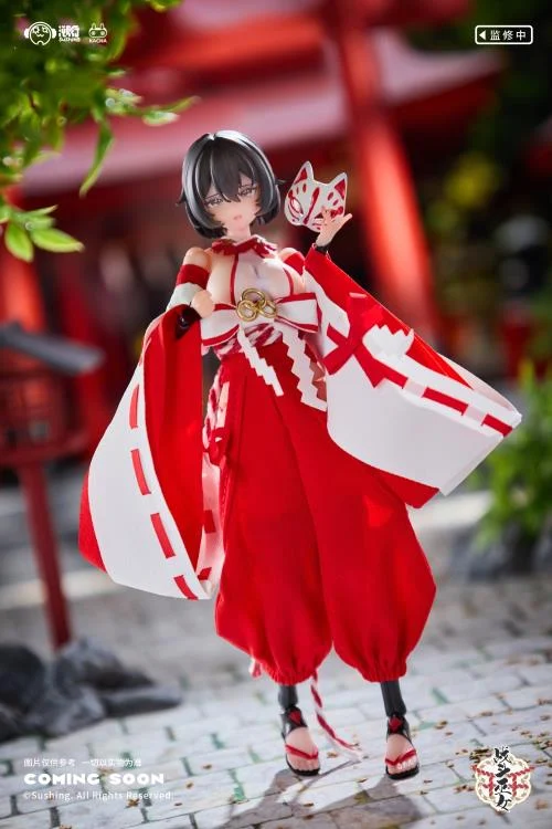 Combat Priestess Kikyou Uefuji 1/12 Scale Action Figure (With Bonus) - Image 2