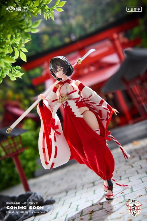Combat Priestess Kikyou Uefuji 1/12 Scale Action Figure (With Bonus) - Image 5