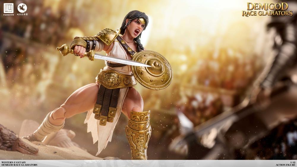 DEMIGOD Race Gladiators Divine Realm War Hero Series Akilias 1/12 Scale Action Figure (With Bonus) - Image 10
