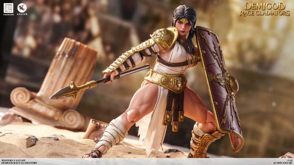 DEMIGOD Race Gladiators Divine Realm War Hero Series Akilias 1/12 Scale Action Figure (With Bonus) - Image 12