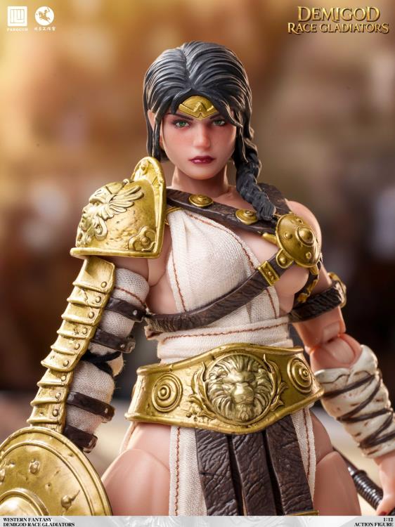 DEMIGOD Race Gladiators Divine Realm War Hero Series Akilias 1/12 Scale Action Figure (With Bonus) - Image 13