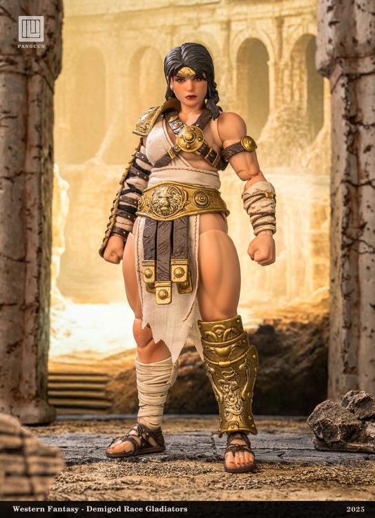 DEMIGOD Race Gladiators Divine Realm War Hero Series Akilias 1/12 Scale Action Figure (With Bonus) - Image 2
