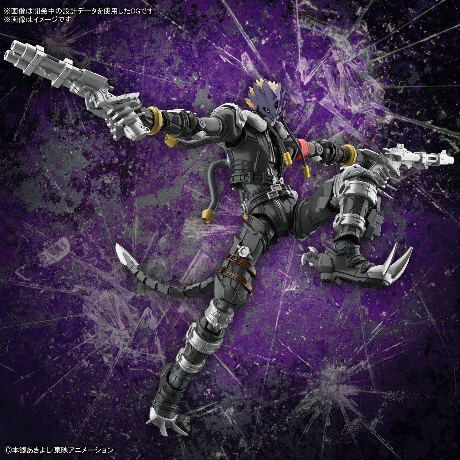 Digimon Adventure Figure-rise Standard Amplified Beelzemon Model Kit - Image 3