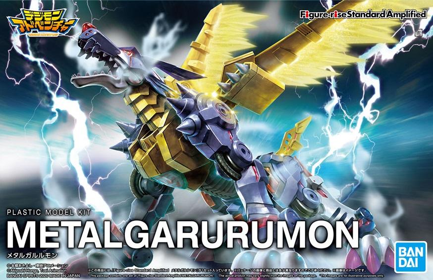 Digimon Adventure Figure-rise Standard Amplified MetalGarurumon Model Kit - Image 3