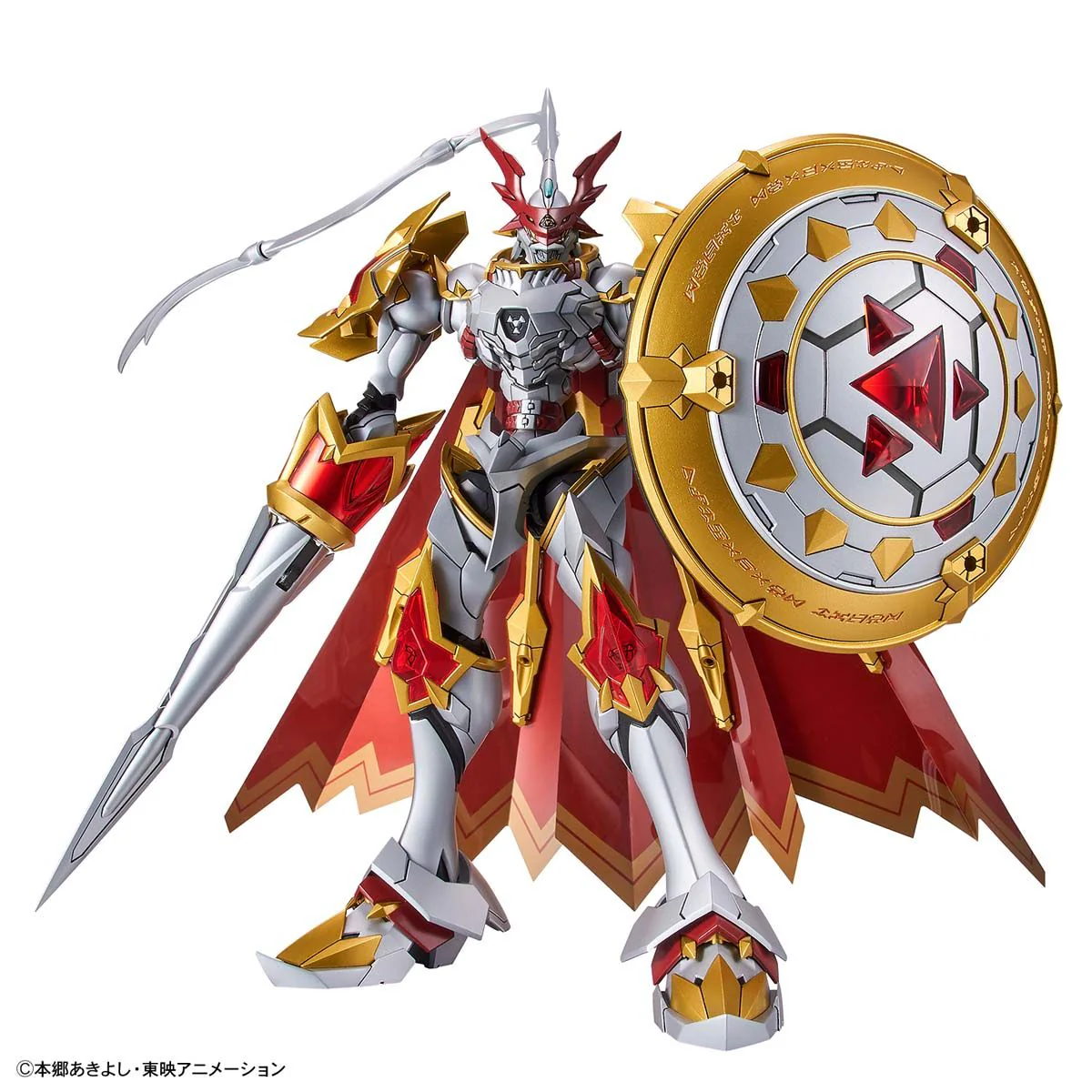 Digimon Tamers Figure-rise Standard Amplified Dukemon (Gallantmon) - Image 6