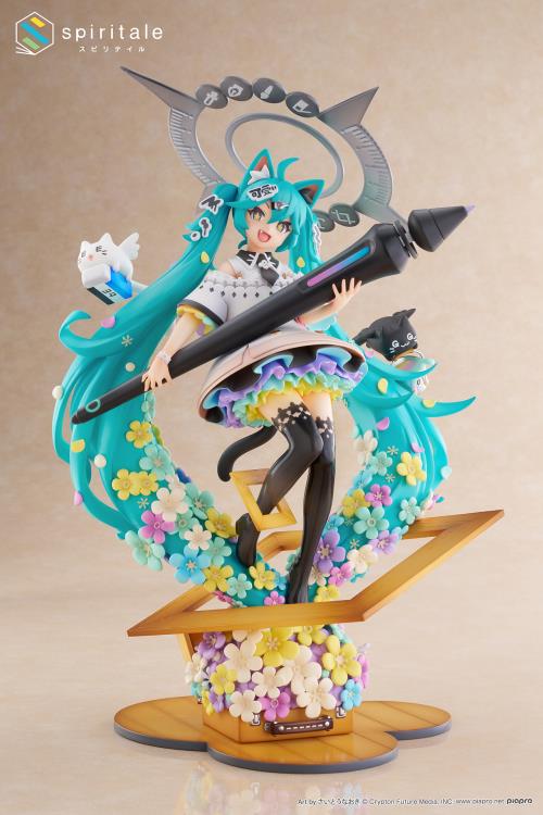 Hatsune Miku x Naoki Saito Spiritale My Figure Making! (The Painter Ver.) 1/7 Scale Figure - Image 11