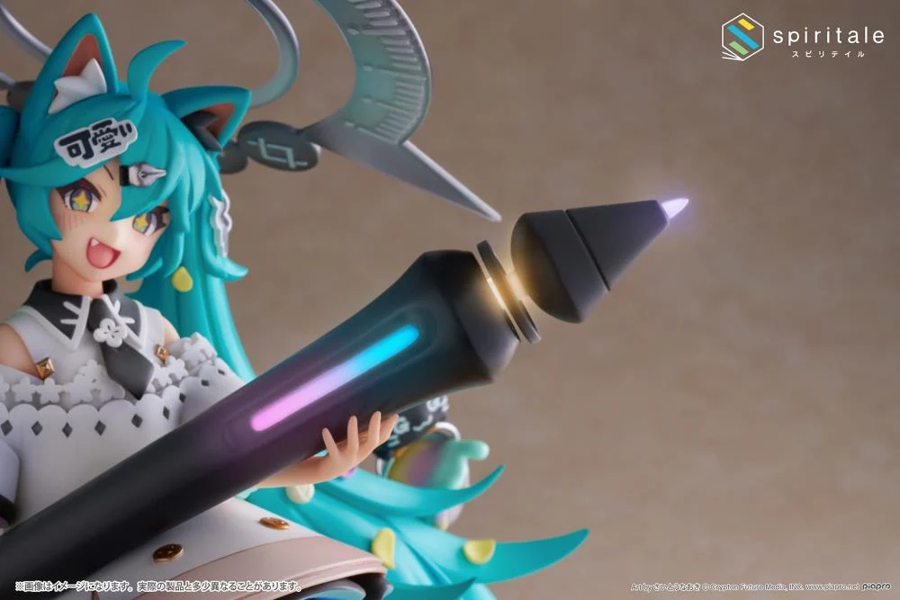 Hatsune Miku x Naoki Saito Spiritale My Figure Making! (The Painter Ver.) 1/7 Scale Figure - Image 21