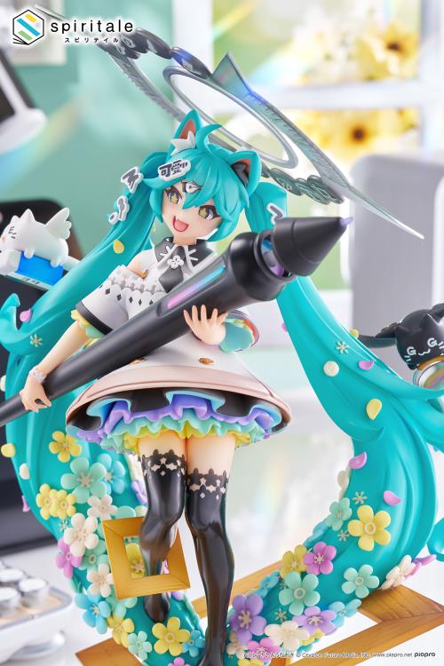 Hatsune Miku x Naoki Saito Spiritale My Figure Making! (The Painter Ver.) 1/7 Scale Figure - Image 5