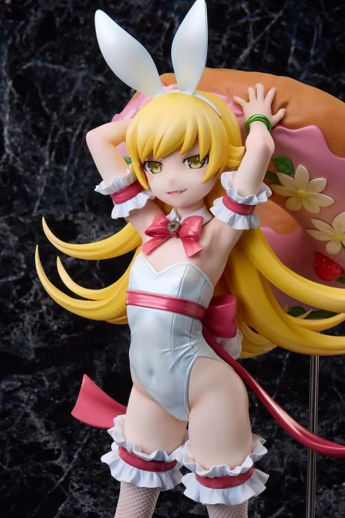 Monogatari Shinobu Oshino (White Bunny Ver.) 1/4 Scale Figure - Image 9