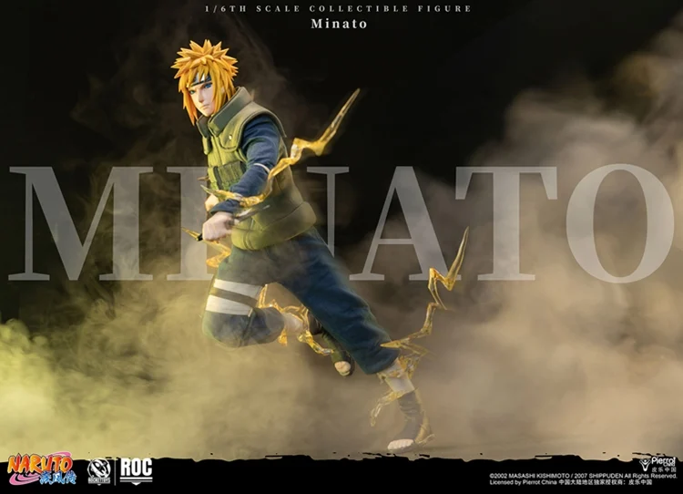 Naruto Shippuden Minato Namikaze (Yellow Flash Ver.) 1/6 Scale Figure (With Bonus) - Image 13