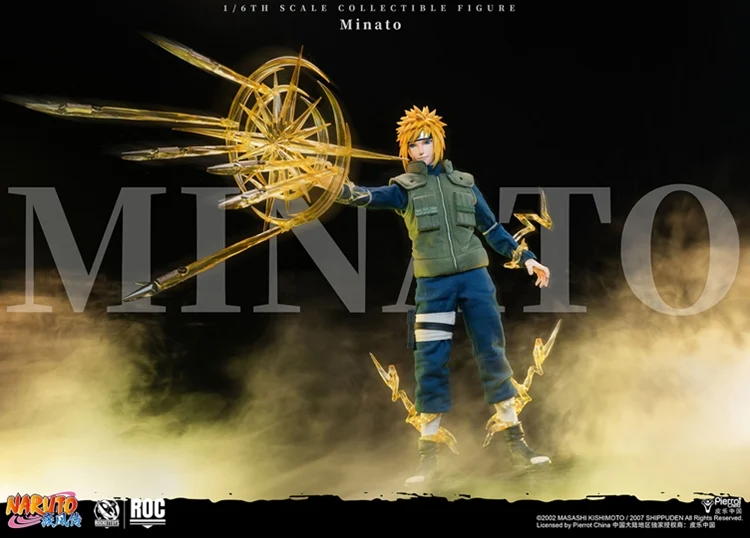 Naruto Shippuden Minato Namikaze (Yellow Flash Ver.) 1/6 Scale Figure (With Bonus) - Image 14