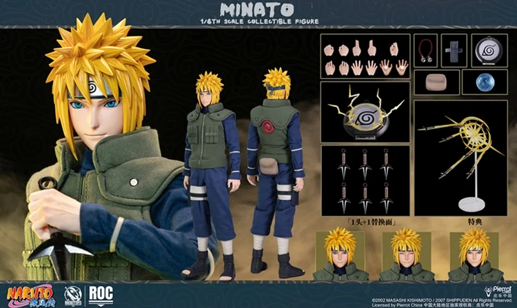 Naruto Shippuden Minato Namikaze (Yellow Flash Ver.) 1/6 Scale Figure (With Bonus) - Image 24