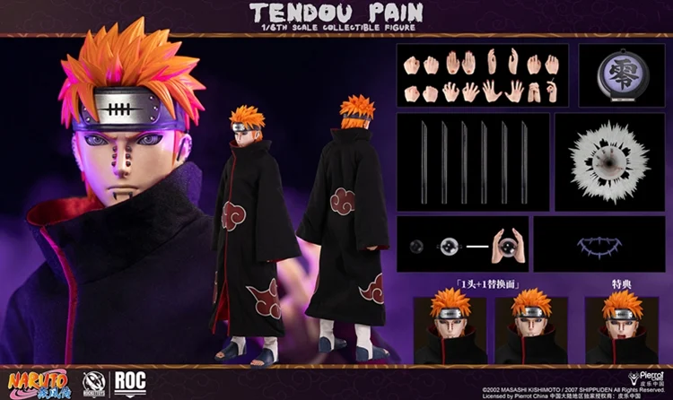 Naruto Shippuden Pain (Tendo Ver.) 1/6 Scale Figure (With Bonus) - Image 39