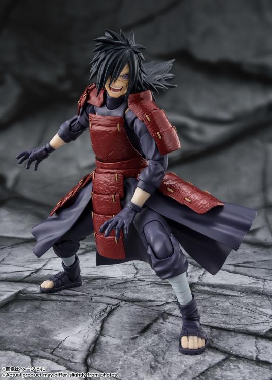 Naruto Shippuden S.H.Figuarts Madara Uchiha (Legend of Darkness) Action Figure - Image 4