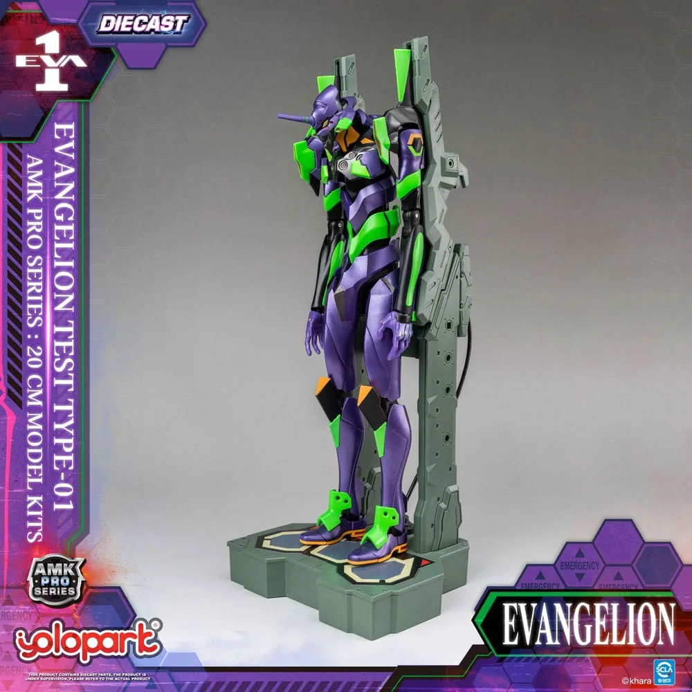 Neon Genesis Evangelion AMK Pro Series Plastic Model Kit Eva-01 Test Type - Image 7