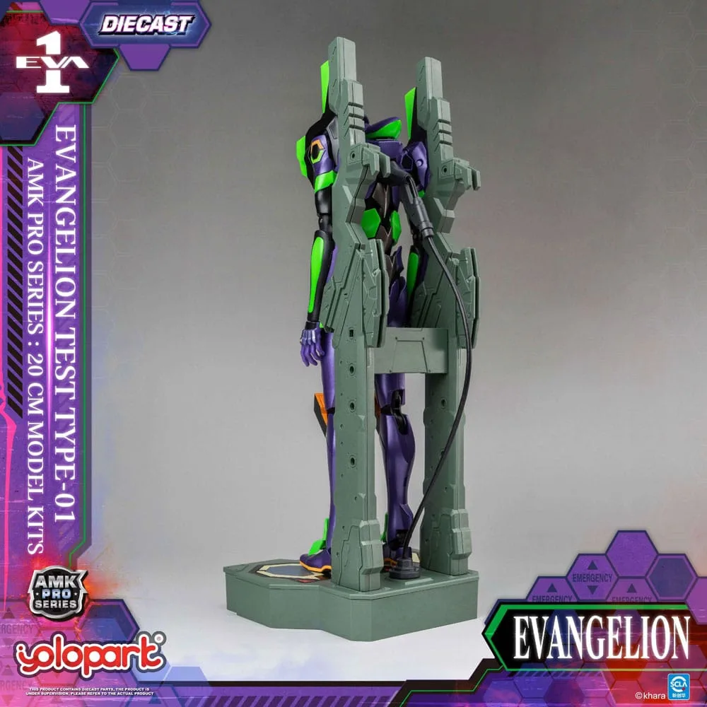 Neon Genesis Evangelion AMK Pro Series Plastic Model Kit Eva-01 Test Type - Image 8