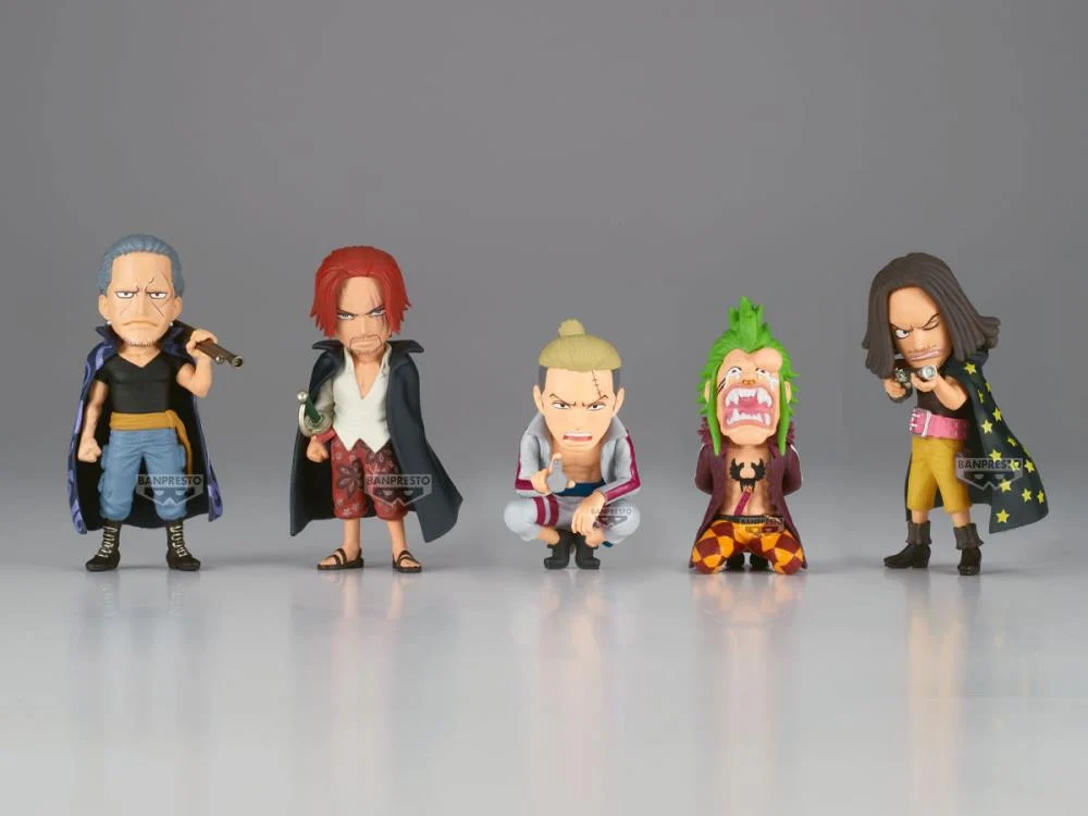 One Piece World Collectable Figure Red Hair Pirates vs. Bartolomeo Box of 12 Random Figures - Image 2
