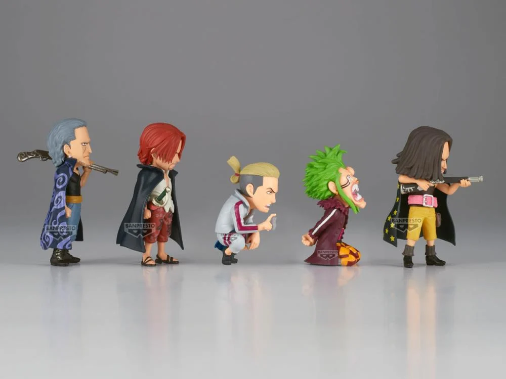 One Piece World Collectable Figure Red Hair Pirates vs. Bartolomeo Box of 12 Random Figures - Image 3