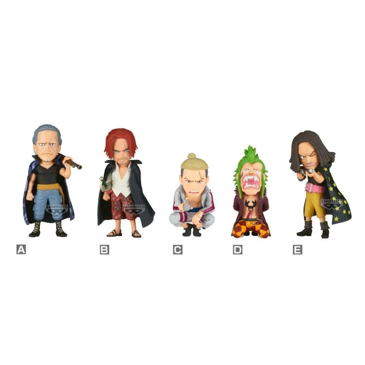 One Piece World Collectable Figure Red Hair Pirates vs. Bartolomeo Box of 12 Random Figures - Image 6