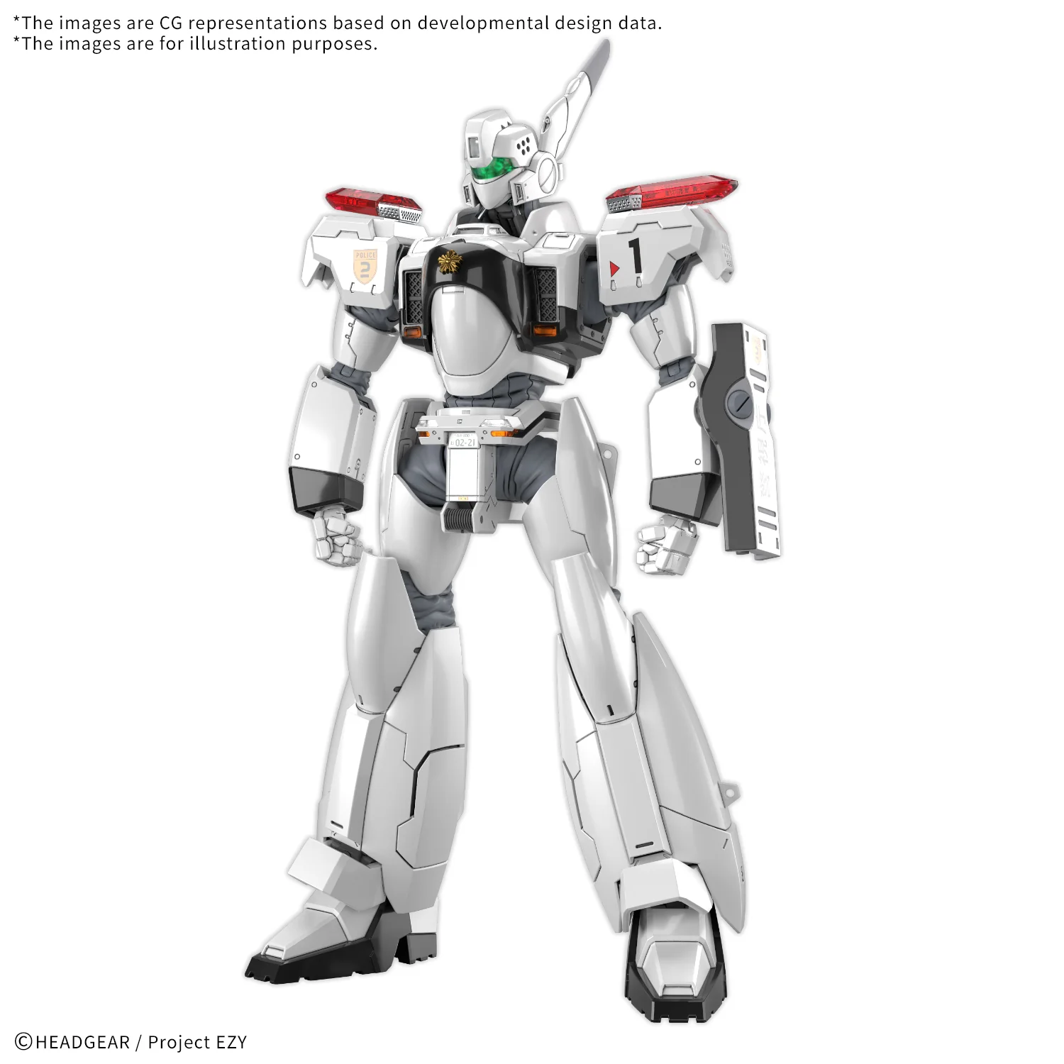 Patlabor RG AV-98 Ingram Plus (AV-98Plus) 1/48 Scale Model Kit - Image 2