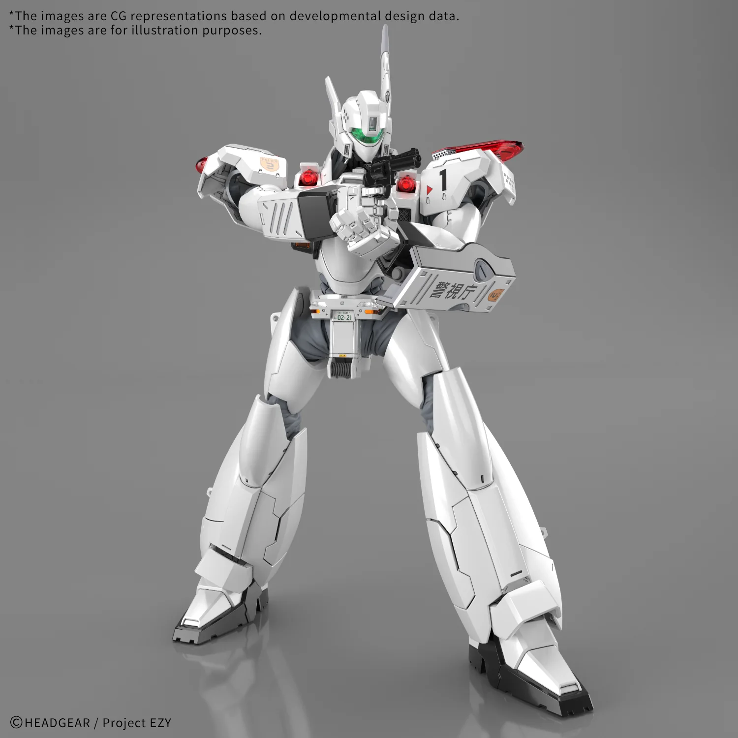 Patlabor RG AV-98 Ingram Plus (AV-98Plus) 1/48 Scale Model Kit - Image 3